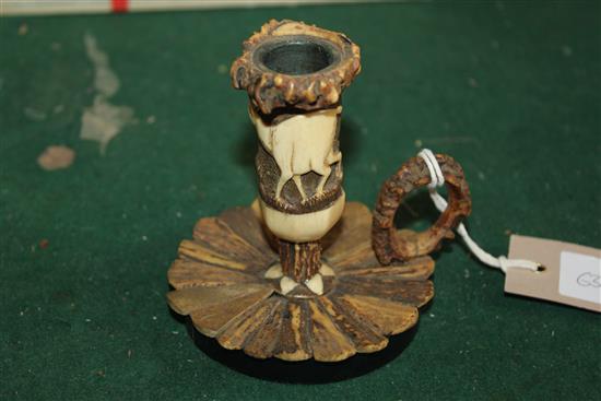 Staghorn chamberstick(-)